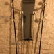 Vintage wall coat rack 1960