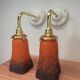 Paire d’appliques murales Art Deco