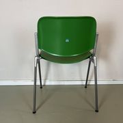 DSC 106 chair Piretti Castelli 1970s vintage Italy green