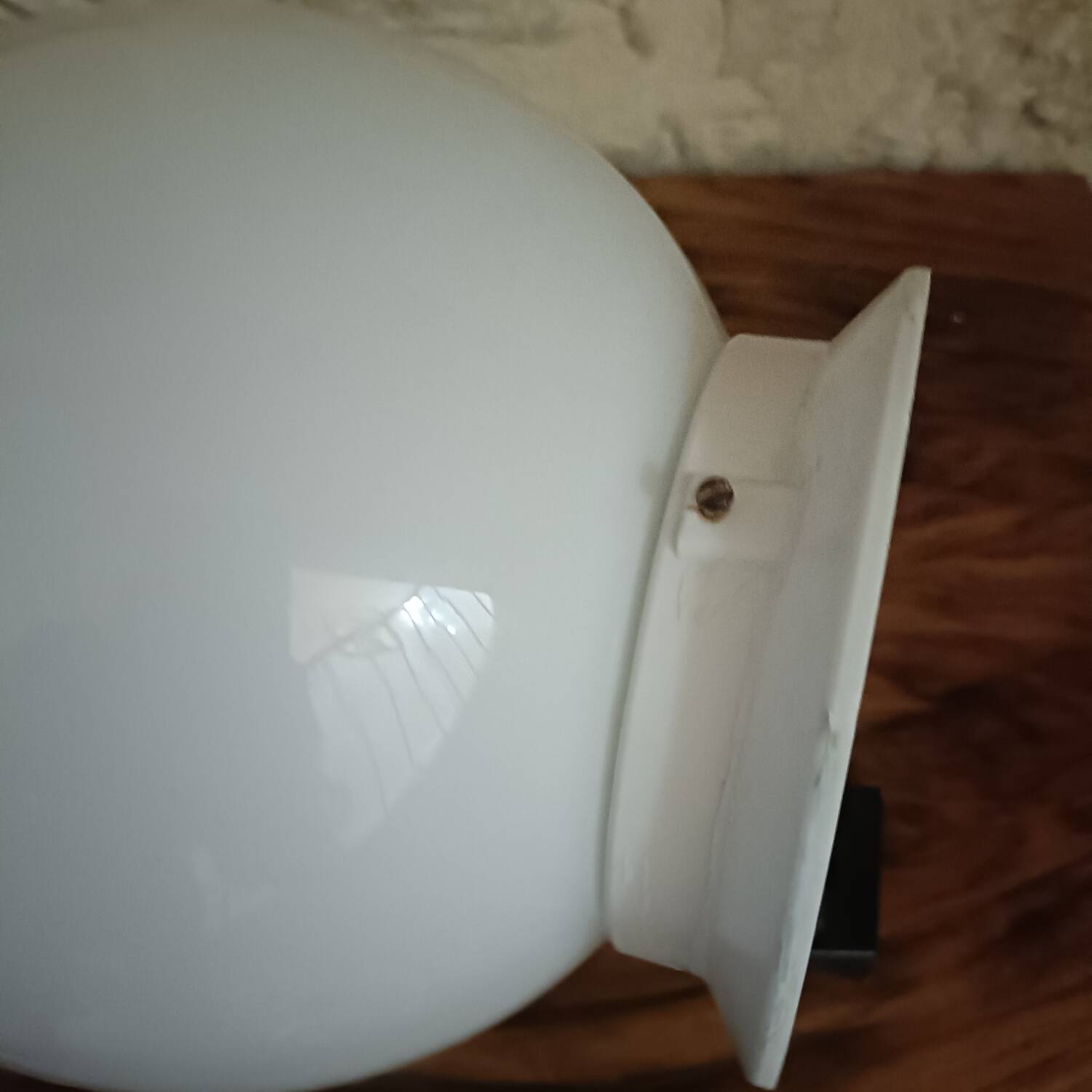 Ceiling light, opaline wall light