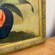 Oil painting of tulips signed Titus.