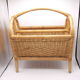 Magazine rack wicker and rattan