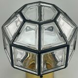 60s 70s lamp light ceiling lamp Limburg glass space age design 60s 70s