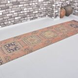 Turkish Vintage Runner Rug 2482