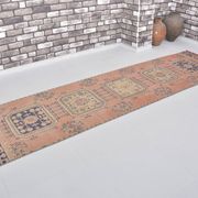 Tapis de couloir vintage turc 2482