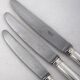 Ravinet d'Enfert, Ercuis Brantome set of 20 knives, 10 dinner knives + 10 dessert knives.