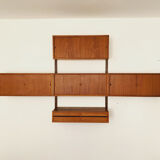 Danish modular teakwood  wall unit