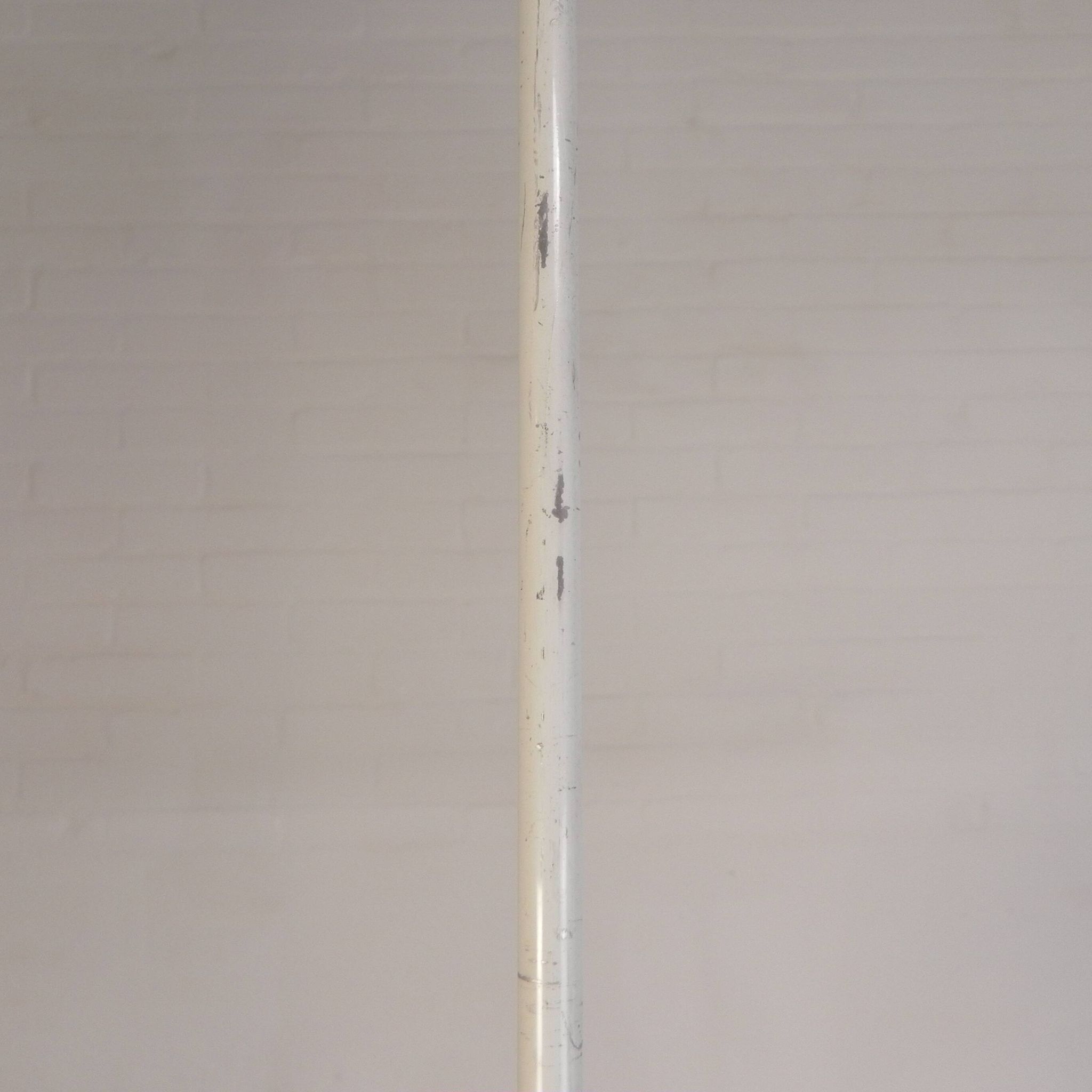Vintage school lamp with frosted white glass shade, 1950s.