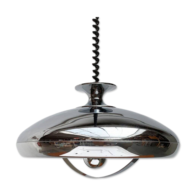 Suspension Ufo Space Age italienne du milieu du siècle