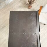 Industrial metal locker room