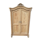 Dutch cabinet in white fir early 20th century