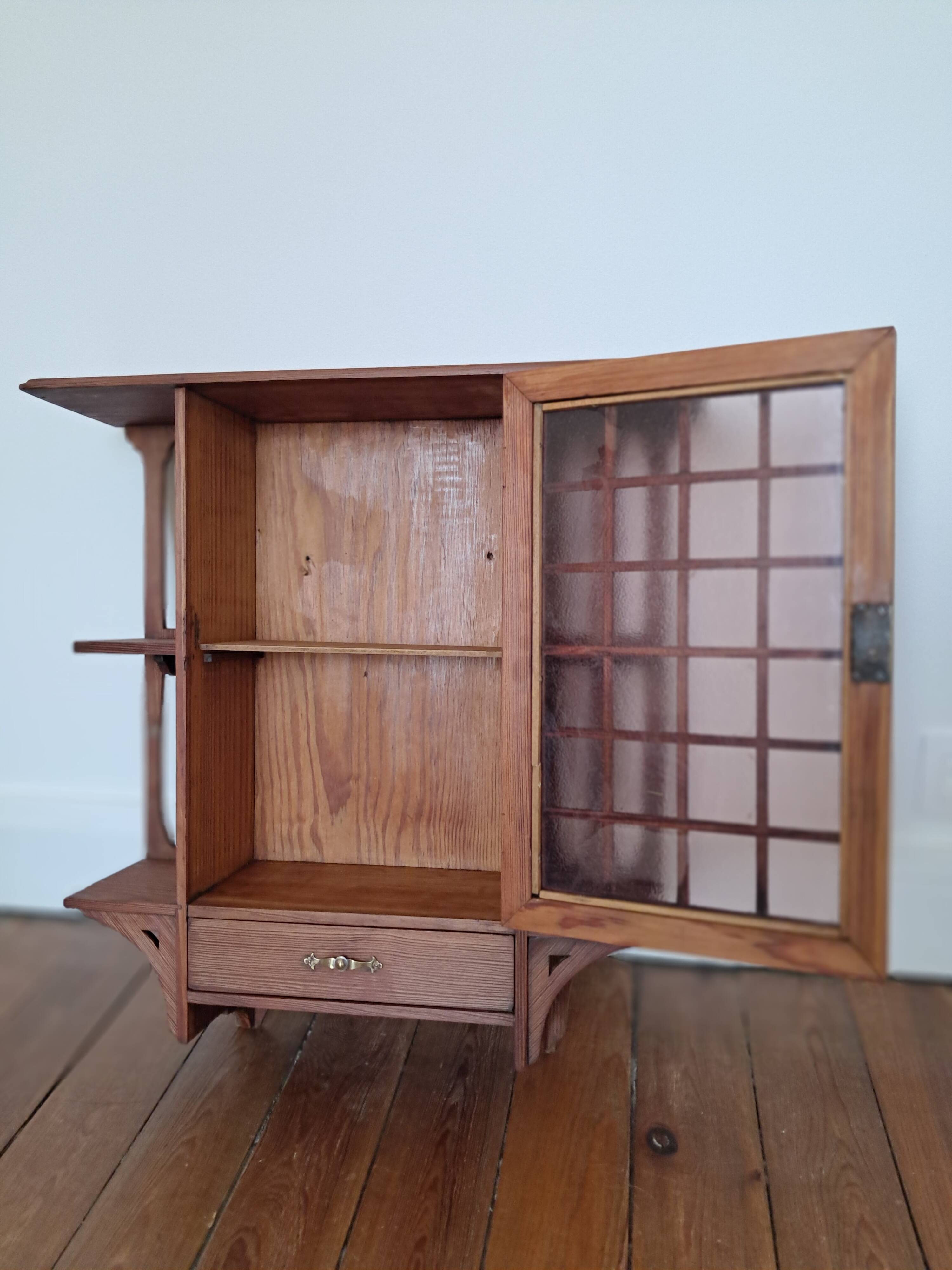 Small wall cabinet from the 1940s.