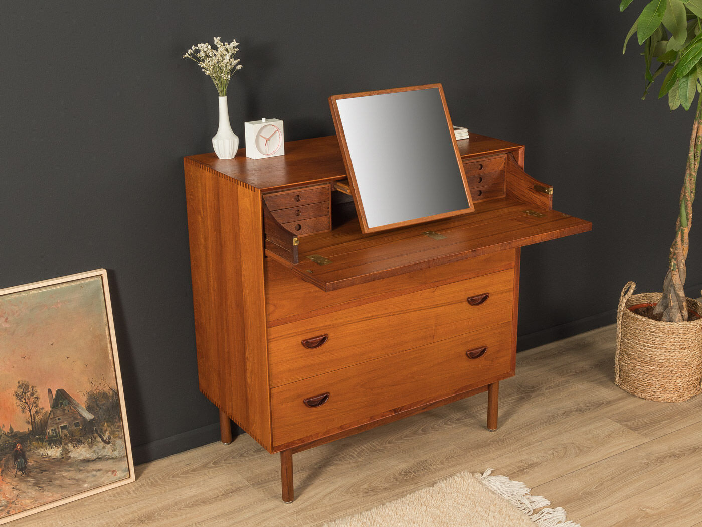 1960s dressing table, Peter Hvidt & Orla Mølgaard-Nielsen