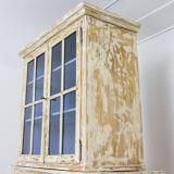 Antique cupboard vitrine