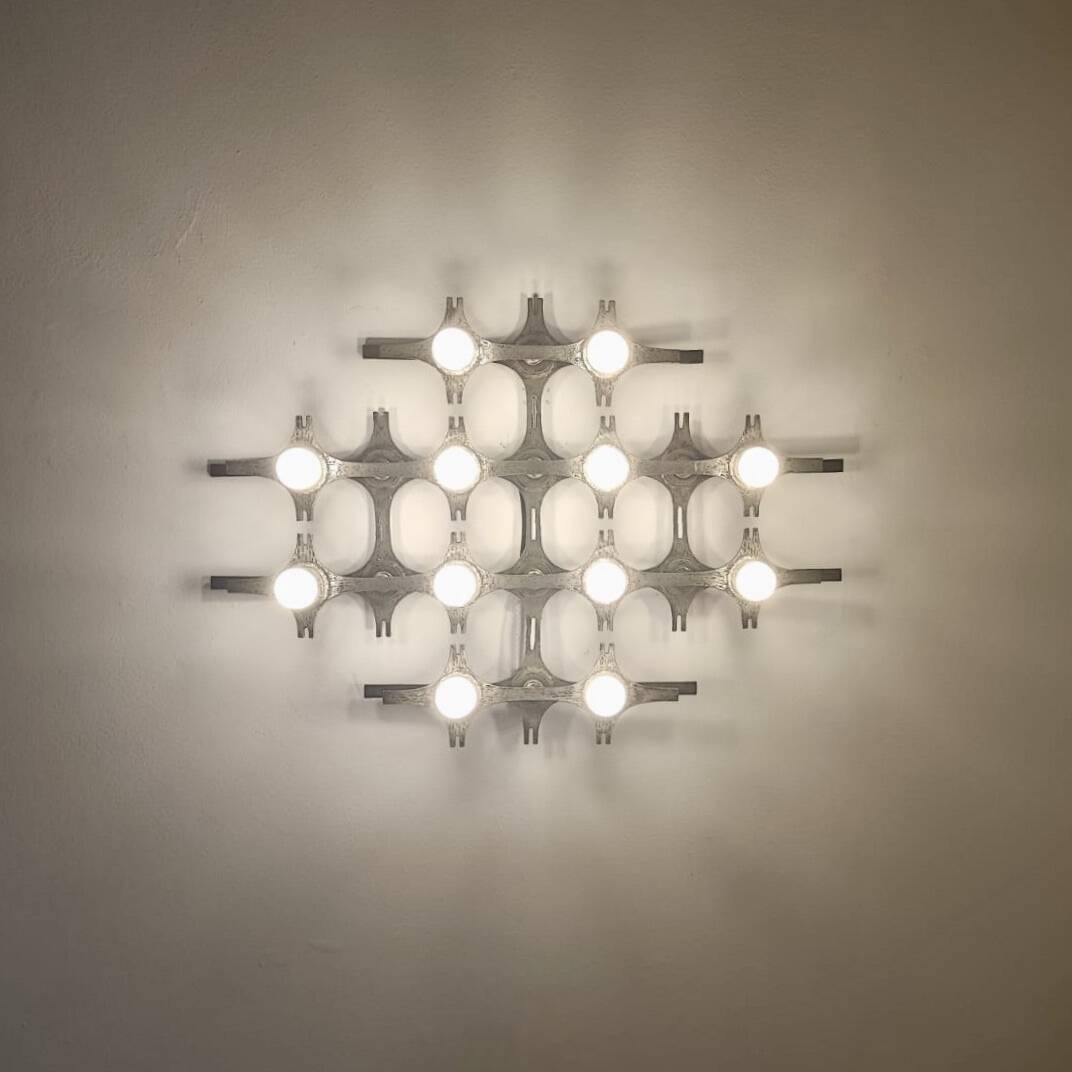 Fantoni wall light, 1960s