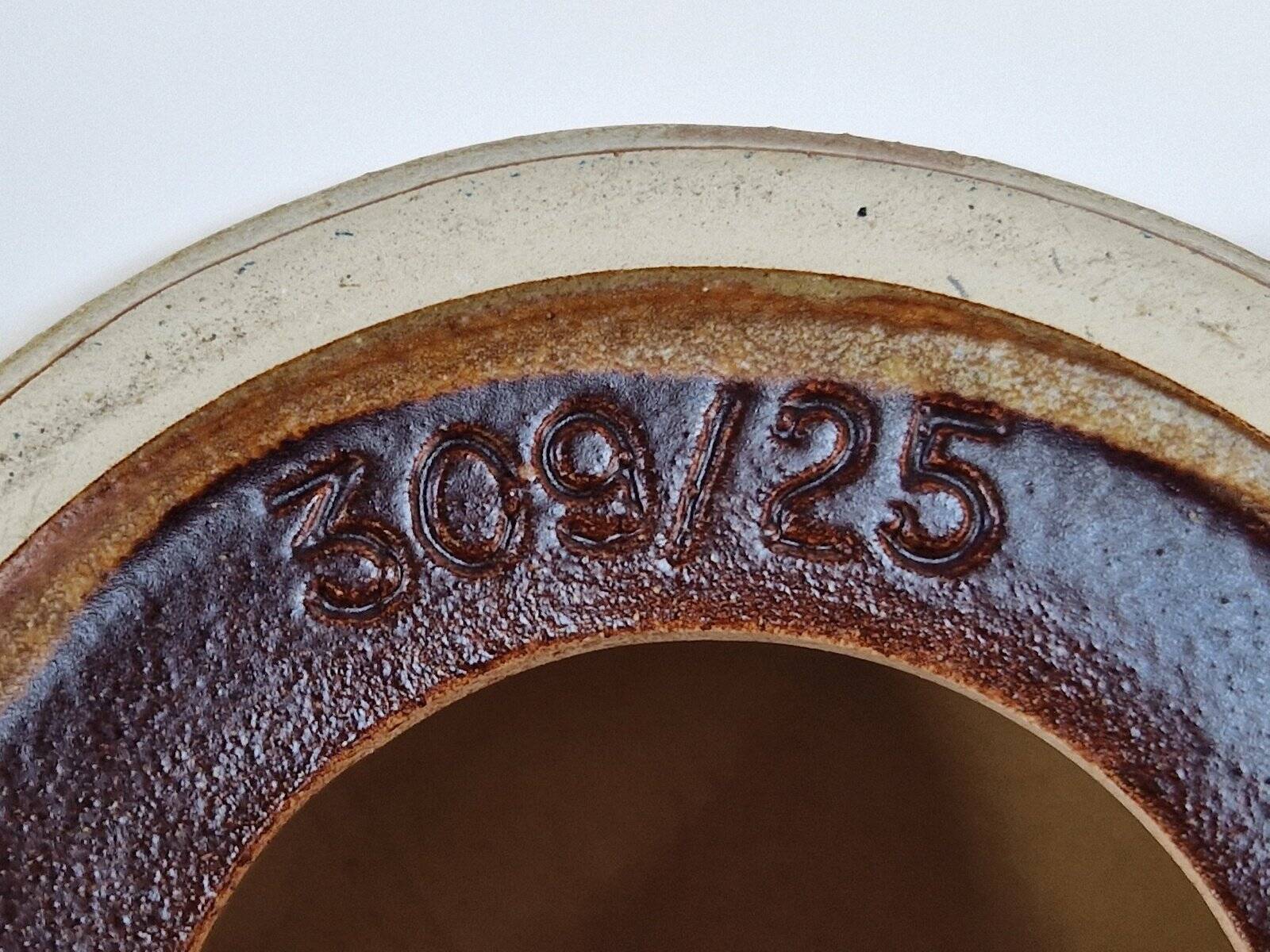 Vintage Ceramic Table Lamp 309/25 from Steuler, West Germany, 1960s