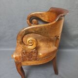 Fauteuil de bureau XIXe à restaurer
