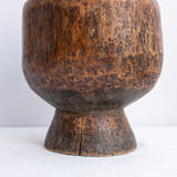 Handmade African wooden salad bowl