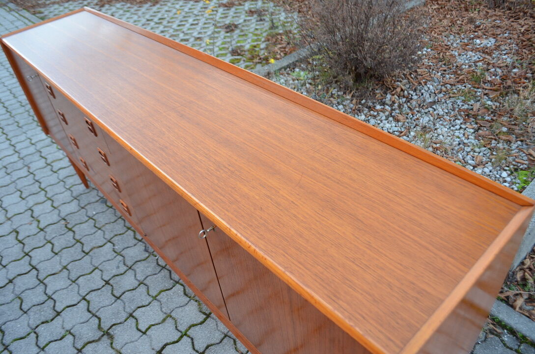 Danish modern teak sideboard