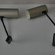 Pair of articulating Lita wall lamps