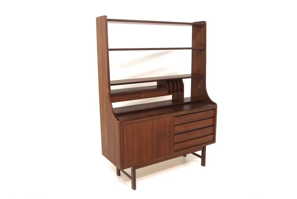 Scandinavian teak secretary, Sweden, 1960