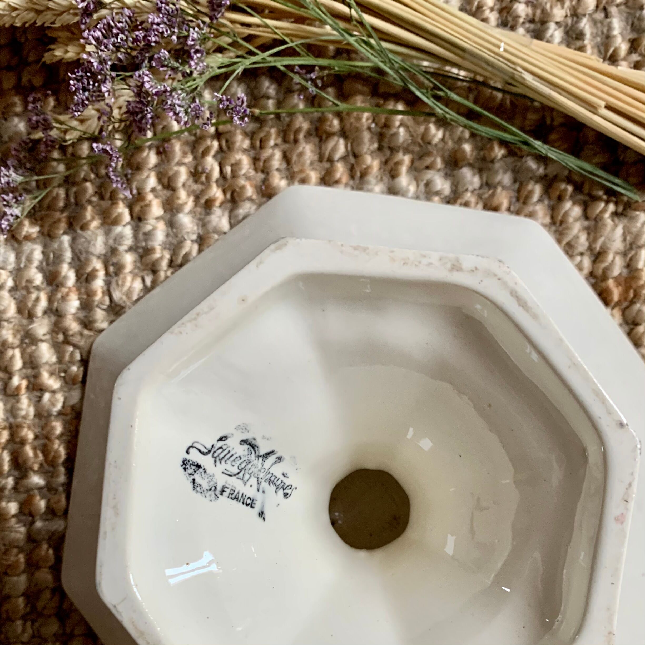 Compotier vintage Sarreguemines