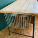 Bureau fer et bois