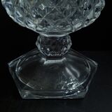 Pair of Medici crystal vases from Val-Saint-Lambert
