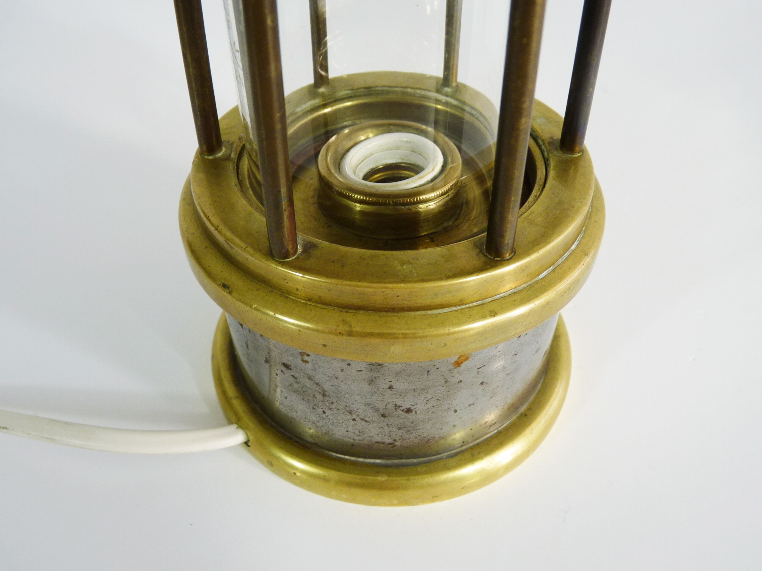 Former German miner's lamp. 19th