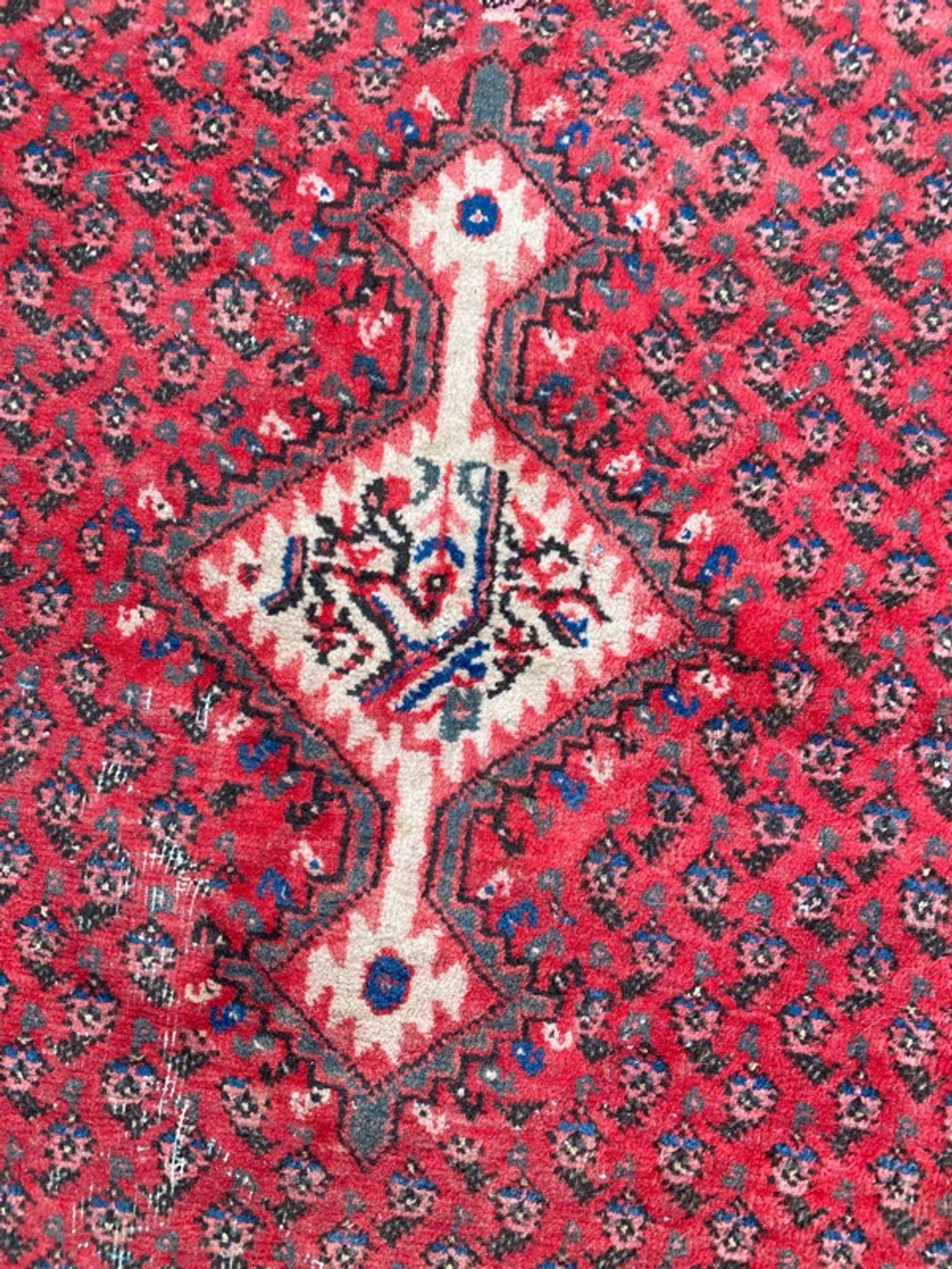 Tapis vintage persan mir 135x212 cm