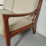 2-seater Senator sofa by Ole Wanscher , Denmark 1960s