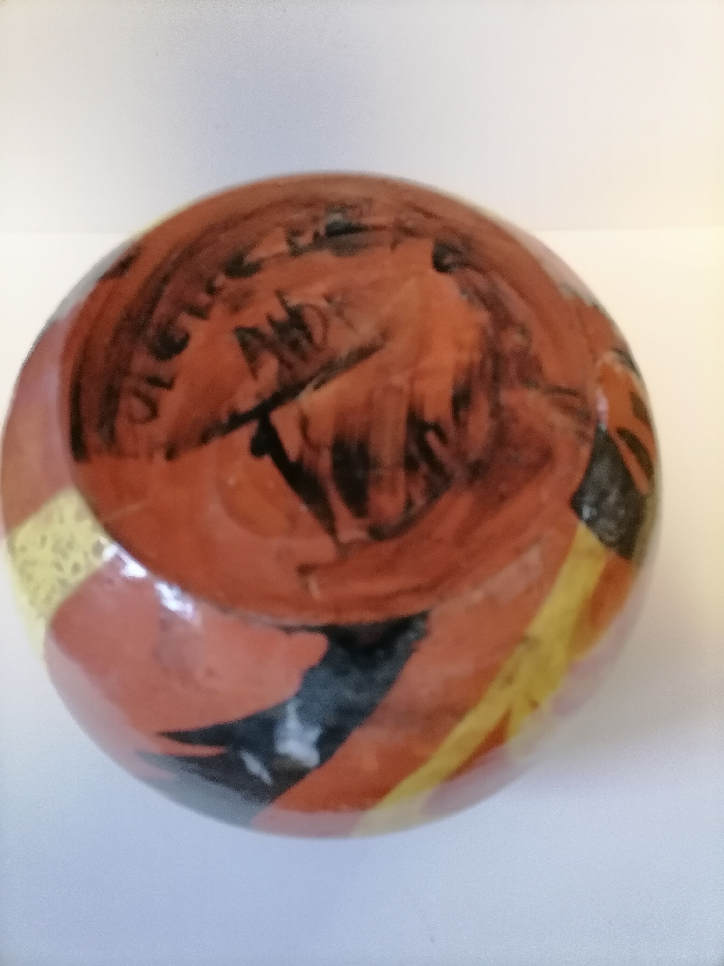 ceramic ball vase