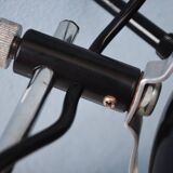 Mid Century Lamp Halo Leuchte Ball Eye - Space Age Black  - Germany Made