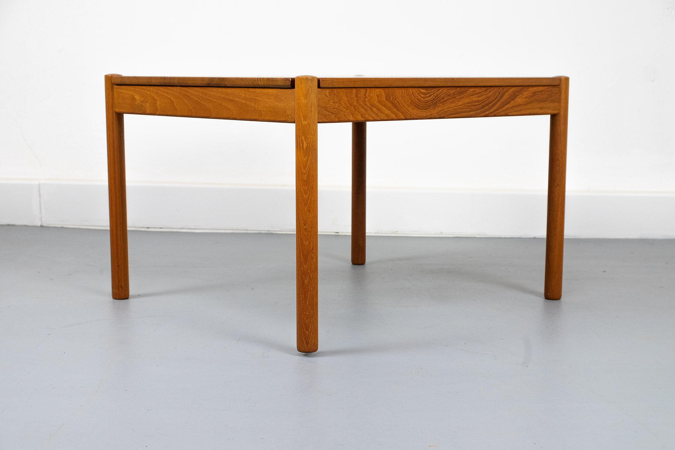 Solid teak coffee table by Kai Kristiansen for Magnus Olesen, 1960s