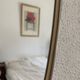 Vintage mirror 1960 asymmetrical mirror - 46 x 24 cm