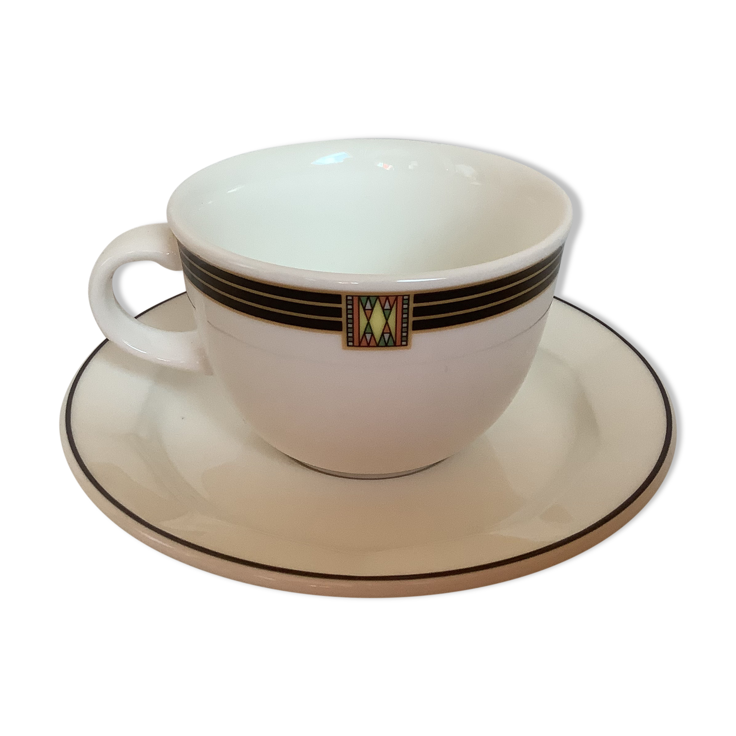 Villeroy and Boch Geo cup and saucer