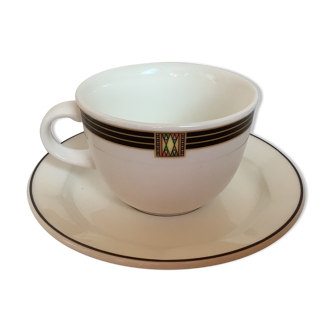 Villeroy and Boch Geo cup and saucer