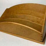 Old wooden mail holder 4 compartments