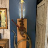 Old wall gas pump