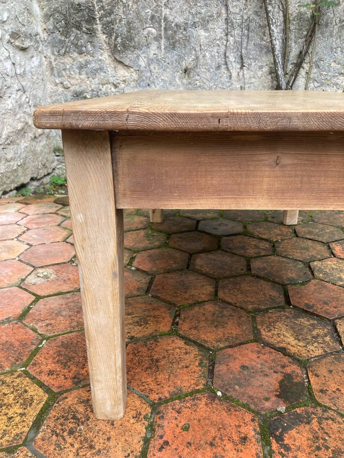 Vintage farmhouse coffee table