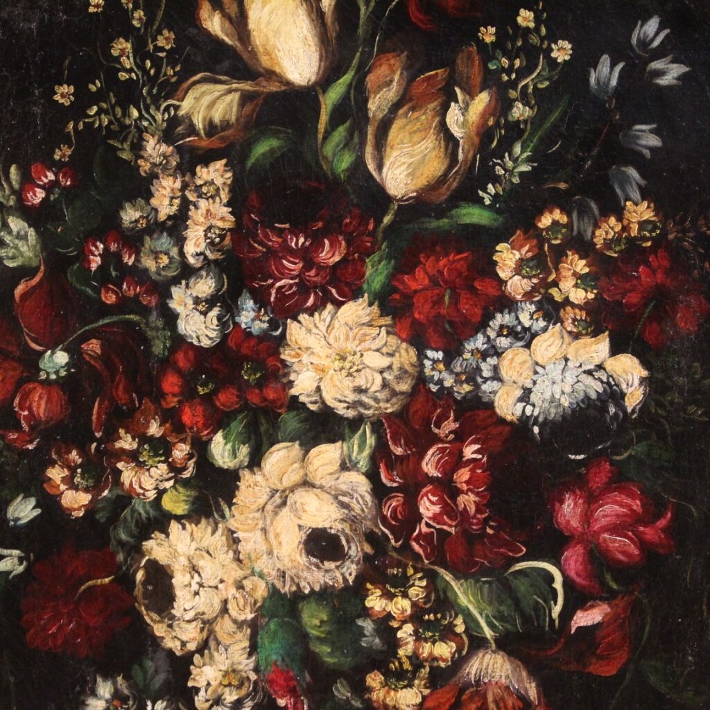 Still life painting from the 19th century