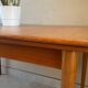 Vintage teak table with extensions