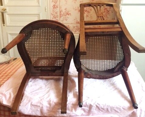 Paire de chaises des années 1930