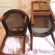 Paire de chaises des années 1930