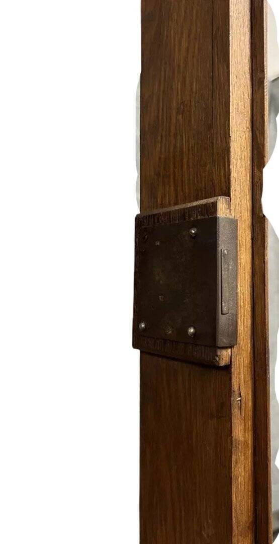 Dutch oak bookcase buffet in the 18th century style