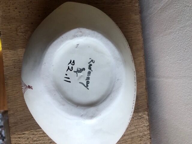 vacuum pocket ceramic 1950 Revernay vintage