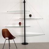 Italian Vintage Shelf Fiordiluna by Tobia Scarpa for Goppion, 1950s