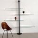 Italian Vintage Shelf Fiordiluna by Tobia Scarpa for Goppion, 1950s
