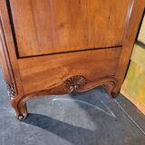 Art deco sideboard in solid walnut