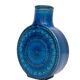 Bitossi Rimini Blu Lollipop Vase by Aldo Londi 1960s Italy